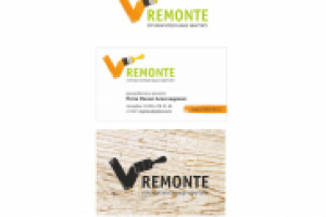 Лого и визитка "В ремонте"