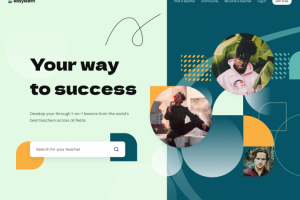 Дизайн сайта по подбору репетиторов