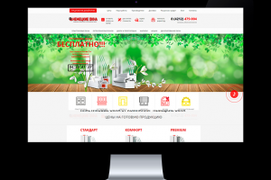 Сайт компании по производству окон