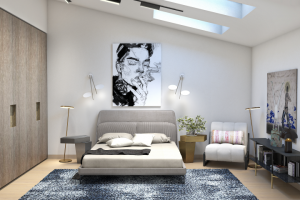 Визуализация спальни