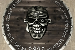 Щит викингов с эмблемой