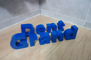 Объемные буквы GrandDent