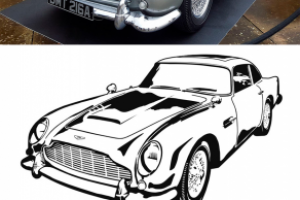 Отрисовка авто для гравировки