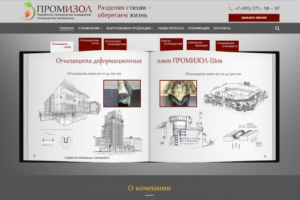 Сайт организации