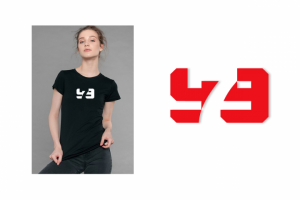 Логотип бренда спортивной одежды