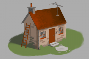 концепт домика