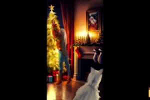 Новогодняя анимация для Блогера