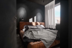 Ролик визуализация 3-к. квартиры