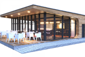 Кафе для парковой зоны