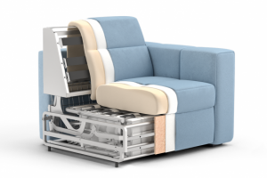 Разрез компоновки конструкции