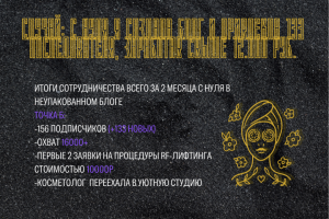 Случай: С нуля я создала блог и привлекла 133 последователя, зар