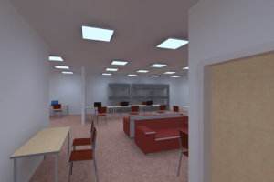 Проект освещения офисного здания ПАО "Россети" в г. Тюмень