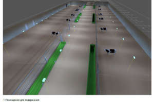 Доильно-молочный блок с родильным отделением