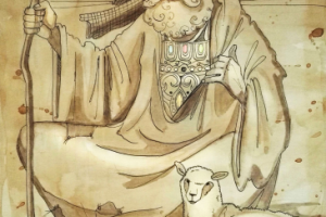 Иллюстрация к книге Пауло Коэльо "Алхимик"