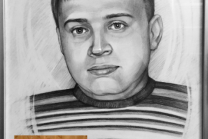 Портрет по фото ч/б