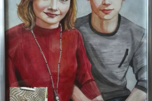 Портрет на заказ по фото, акварель
