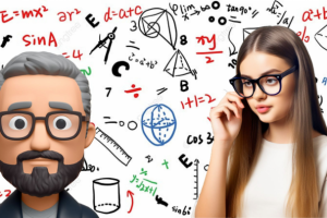 Рекламный баннер для школы математики