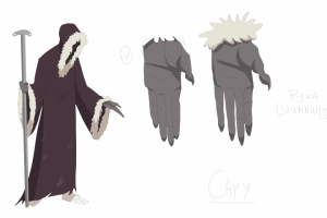 Чистовой референс для анимации, мультфильм "Сеймей: Горё" (2022)