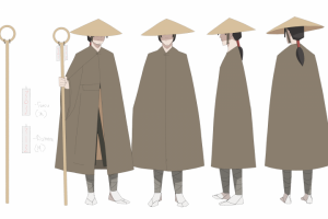 Чистовой референс для анимации, мультфильм "Сеймей: Горё" (2022)