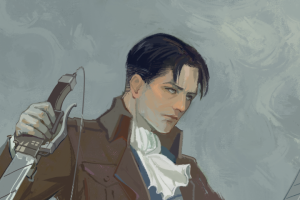 Портрет в фотошопе семиреализм