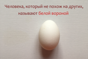 Белая ворона, пикселяция