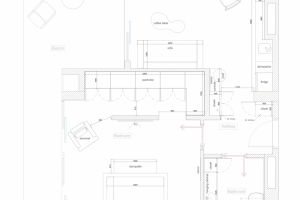 План мебели