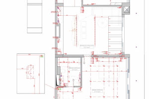 План электрики и светильников
