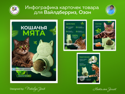 Зоотовары. Кошачья мята