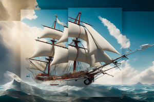 Видеопрезентация картины "Парусник"