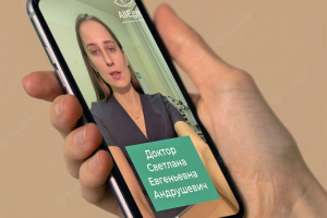 Монтаж ролика-инетрвью врача