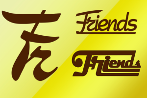 Логотип из двух букв