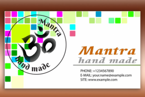 Создание визитки