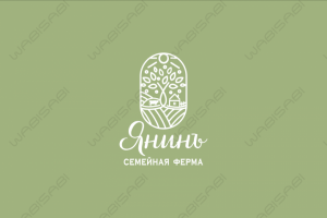 ЯНИНЪ - семейная ферма, логотип