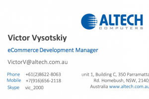 Внедрение eCommerce - торговая компания в Австралии...