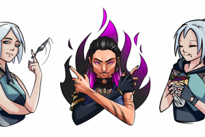 Стикеры персонажей