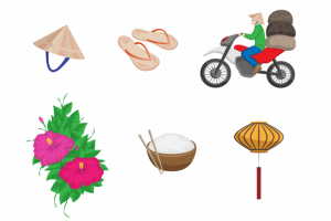 Иконки на тему "Вьетнам"