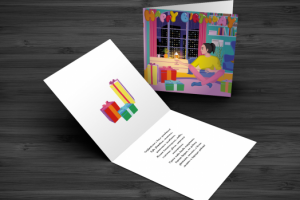 Открытка "С днем рождения!"