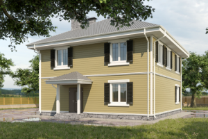 Готовый проект дома 160 кв.м / Артикул AHT-111