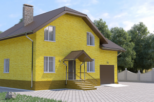 Готовый проект коттеджа 140 кв. м / Артикул цe-126