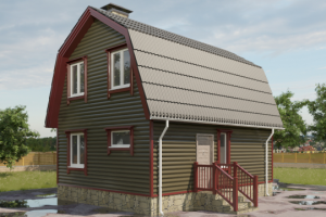 Проект небольшого дома 79 кв.м / Артикул спс-106