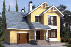 Готовый проект коттеджа 189 кв. м / Артикул Л-57