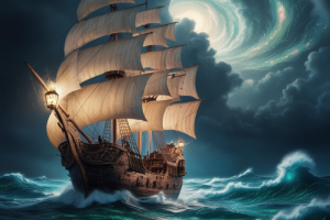 Иллюстрация корабля