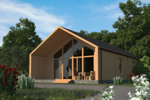 визуализация загородного дома