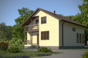 Визуализация загородного дома