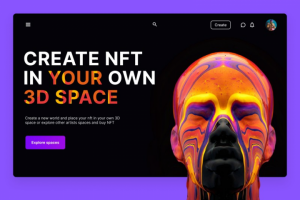 Концепт для NFT-маркетплейса