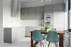 Гостиная-столовая-кухня.