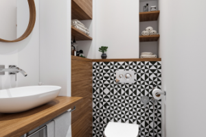 ЗД- эскиз. Гостевой санузел. Вид 2 г. Москва ЖК Символ