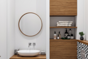 ЗД- эскиз. Гостевой санузел. г. Москва ЖК Символ