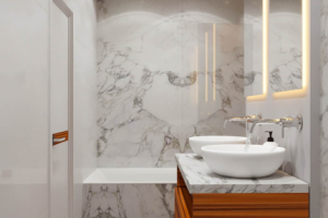 Ванная комната. г. Москва ЖК Символ