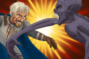 Подземелья Чикен Карри. Иллюстрация